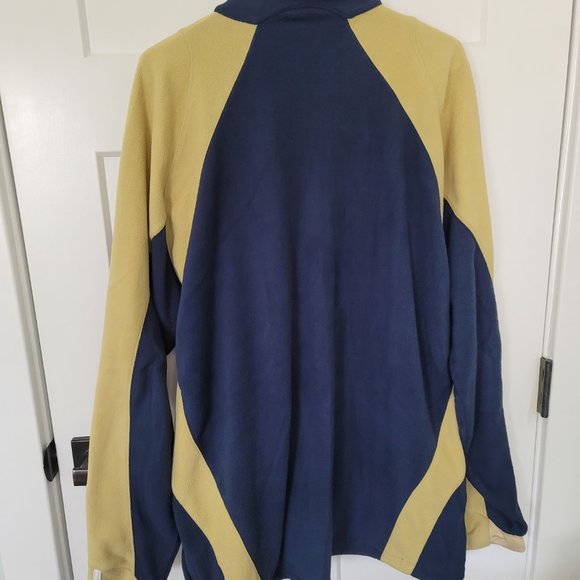 Men's Adidas Notre Dame full Zip Fleece  Clima warm Large - Picture 12 of 13